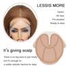 Kinky Straight Synthetic Lace Front Wig: Transform Your Look with 24-Inch Long Yaki Straight Blonde Beauty for Black Women