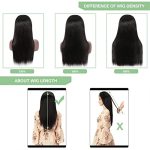 30 Inch Body Wave Lace Front Wigs Human Hair - 13x4 HD Transparent Lace, 180% Density Brazilian Virgin Glueless Wigs for Black Women