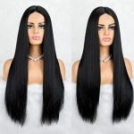 26 Inch Natural Black Lace Front Wig - Silky Smooth Everyday Elegance for Women