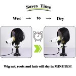 Wig Stand Head Fresh: Innovative Wig Drying Holder with Quick Dry Technology for Styling, Air Drying