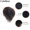 Short Brown Anime Cosplay Wig - Synthetic Curly Straight Hair for Women/Men - Perfect for Halloween Costume Parties