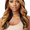 Synthetic Melted Hairline HD Lace Front Wig - BEGONIA (1B) - Perfect for Effortless Glamour