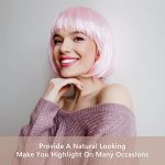 Wig Styling with 12pcs Brown Stretchy Nylon Wig Caps by Teenitor - Perfect for Halloween, Cosplay, and More