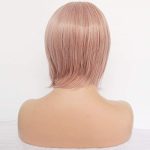 Light Pink Junko Enoshima Cosplay Wig - Long Synthetic Wig with 2 Bears and Hair Accessory for a Magical Costume Transformation