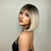Mohigirl's Stunning Short Blonde Bob Wig – Natural Looking, Shoulder Length, Perfect for Daily Wear and Special Occasions