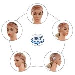 Wig Grip Band for Lace Front: No-Slip Velvet Headbands for Women, Secure and Breathable Wig Fixation (Beige)