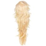 ANOGOL Wig Cap+Douma Wig Blonde Wig for Demon Slayer Cosplay, Perfect for Halloween and Anime Parties