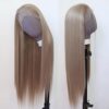 ZigZag Hair's Long Straight Light Brown Wig – Pre-Plucked, Heat Resistant, and Fashion-Forward for Unmatched Versatility