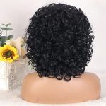 Effortless Glamour with Short Black Curly Wigs - Perfect for Daily Wear and Party Fun
