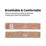 Wig Grip Band for Lace Front: No-Slip Velvet Headbands for Women, Secure and Breathable Wig Fixation (Beige)