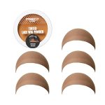 Red by Kiss Stocking Wig Cap and Tinted Lace Wig Powder – Scalp Care, Matte Finish, and Natural Look in 5 PCS Pack!