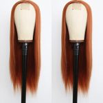 EVLYNN Ginger Wig - Long Straight Lace Front Wig for Daily Elegance and Vibrant Glamour