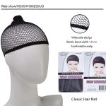 Mixed Brown Short Curly Wigs - Big Curly Afro Soft Wig with Bangs