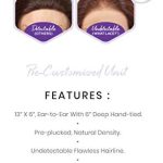 13x6 Swiss Lace Wig CHRISSY - Pre-Plucked, Natural Density, Undetectable Hairline - Perfect for a Protective Style