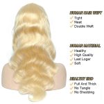 Blonde Beauty Unleashed: 613 Body Wave Lace Front Wig – HD Transparent Lace, Effortless Glam (20 Inch)