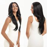 Glamour Unleashed: Joedir 28" Long Straight Lace Front Wig - Easy-360 Free Parting with Baby Hair for Effortless Elegance
