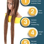 36 Inches HD Full Lace Braided Wigs - Knotless, Lightweight, and Natural-Looking for Black Women