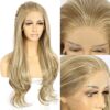 SAPPHIREWIGS Blonde Lace Front Wig: 26inch Long Wavy Highlight Ash Blonde Beauty for Women - Perfect for Daily Wear, Cosplay, and More