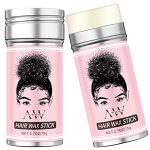 Elevate Your Styling Game with AnWoor Hair Wax Stick - Natural Vegetable Wax for Super Cost-Effective Hair Care