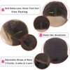 Maycaur's Long Straight Blonde Lace Front Wig – 24 Inch Glueless Hair with Pre Plucked Hairline, Perfect for Fashion Women