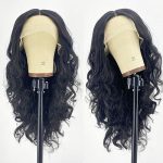 Bestic 26-Inch Natural Black Wave Lace Front Wig - Effortless Elegance for Every Occasion
