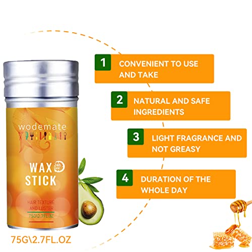 Wodemate Wax Stick - Achieve Long-Lasting Hold and Shiny Styles effortlessly