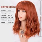 14-Inch Short Wavy Bob Wig - Vibrant Copper Red, Beginner-Friendly, Perfect for Parties
