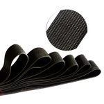 6PCS Black Elastic Bands - Perfect for Lace Wig Caps, Frontals, and Closures