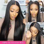 Wear and Go Glueless Straight Lace Front Wigs - Effortless Elegance in 3 Seconds for Black Women!