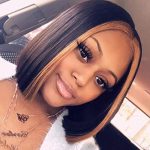9A Grade Brazilian Straight Bob Wig – Vibrant Highlight tl27, 13x4 Lace Front for Effortless Elegance