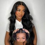 4GIRL4EVER 18 Inch Body Wave HD Lace Closure Wig: Quick and Easy Wear & Go Glueless Wig - Beginner-Friendly Human Hair Lace Front Wig