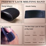 2PCS Lace Melting Bands for Effortless Wig Install - Adjustable Wig Bands for All Head Sizes