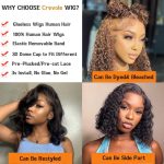 Wear and Go Glueless Bob Wigs - Pre Plucked, Pre Cut, 4x4 HD Lace Closure for Instant Style