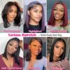 14 inch Bob Wig Human Hair - Pre Plucked 13x4 HD Lace Frontal Wigs for a Natural, Reusable, and Stylish Look
