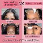 Towouu 18 Inch Body Wave HD Lace Closure Wig: Effortless Wear and Go Glueless Wig for Beginners with 5x5 Closure - Pre Plucked and Upgraded Styling!