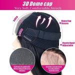 VELOMA Wear and Go Glueless Wig: Embrace Effortless Elegance with 5x5 HD Lace Closure, Super Soft Human Hair, and Free Part Styling