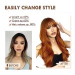 Turn Heads with the 26-Inch Layered Auburn Wig: Dark Roots, Copper Red Ombre, and Heat-Resistant Glam for Daily Fashion