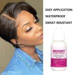 Meikiky Invisible Lace Glue - Waterproof, Lightweight, and Safe Hold for Lace Front Wigs