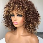 Short Curly Wigs for Black Women - Big Bouncy Hair Wig for Fun and Beautiful Styles