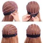 Secure Lock 6PCS Adjustable Wig Bands for Lace Front - Thick and Stretchy Wig Straps for Ultimate Comfort and Hold (Black)