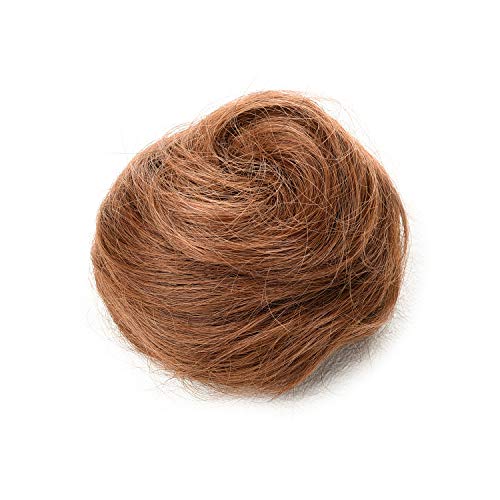 Long Brown Wavy Synthetic Hair Wig - Perfect for Belle Costume
