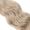 20-Inch Long Wavy Hair Extensions - Clip-Ins for Instant Volume and Length in Ash Blonde Mix Bleach Blonde