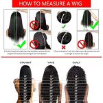 Jasperel Deep Wave Closure Wig: 150% Density Brazilian Virgin Human Hair