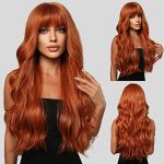 Radiate Confidence with Allbell's Long Orange Wig
