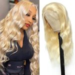 Blonde Beauty Unleashed: 613 Body Wave Lace Front Wig – HD Transparent Lace, Effortless Glam (20 Inch)