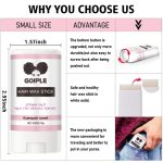 Hair Wax Stick for Women - Portable, Organic, and Long-Lasting Styling for Flawless Hair