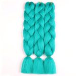 Original Cyan Blue Jumbo Braids Hair Extensions