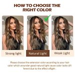 U-Shaped Long Wavy Clips in Hair Extensions - Lightweight, Secure, and Time-Saving