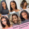 Kephare's 13x4 Frontal Lace Bob Wig - 180% Density, Natural Color, and HD Lace for a True-to-Life Transformation
