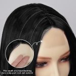 Bold Beauty Unleashed: 26-Inch Natural-Looking Black Body Wave Lace Front Wig for Women